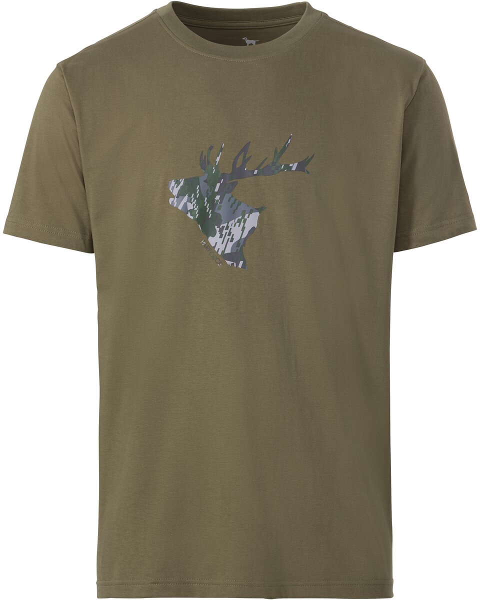 Parforce T-Shirt Deer (Olive/Camo Deer)