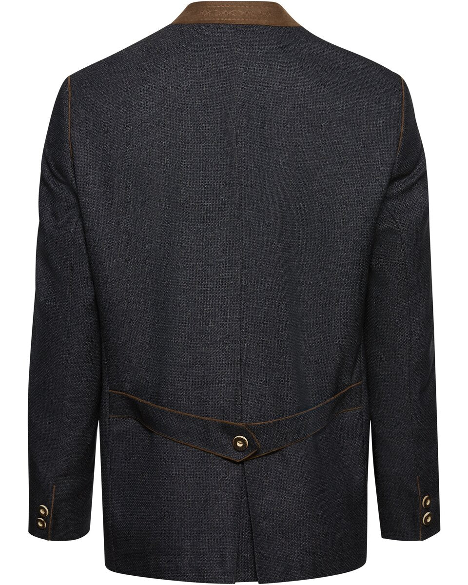 Luis Steindl Jacket with box pleat (Anthracite)