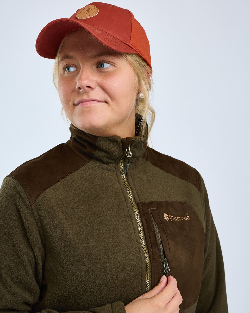 Pinewood Women's Fleece Jacket Wildmark Membrane (Olive)