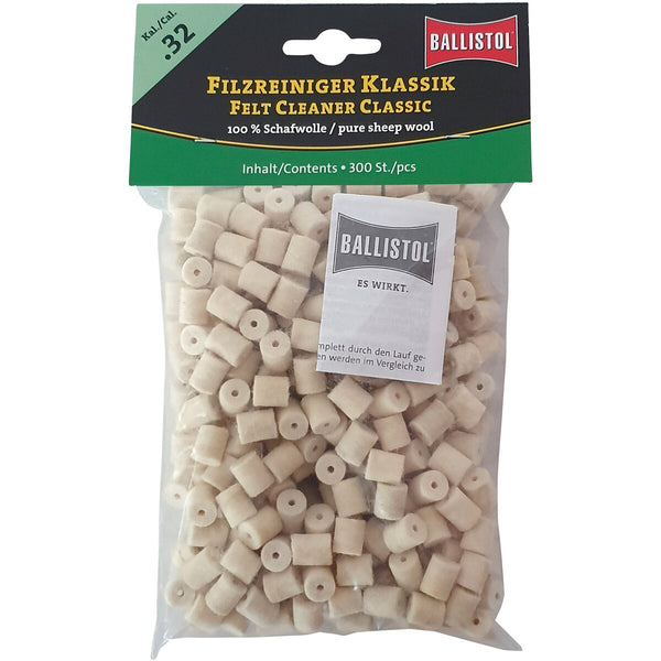 BALLISTOL Filca tīrītājs classic (kal. .32, 300 gab.)