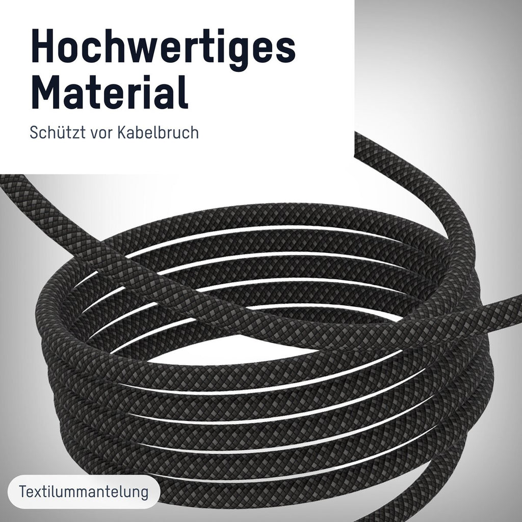 Ansmann Magnetic USB-A & USB-C charging cable