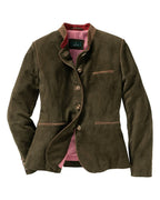 Luis Steindl Leather jacket (Green/beige)