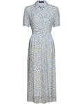 Highmoor Shirt dress with daisies (Light Blue)