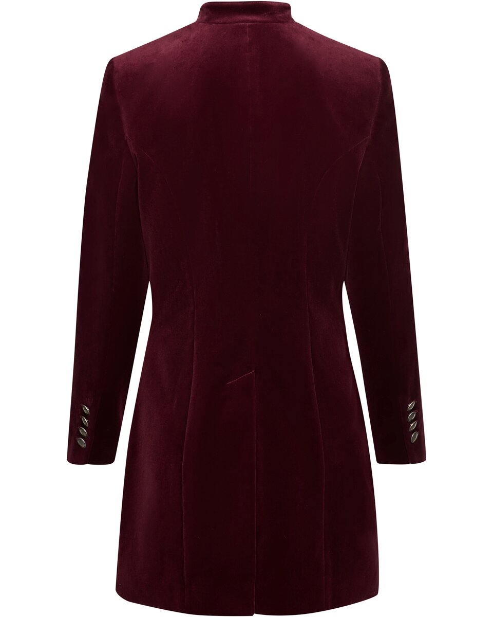 Reitmayer Velvet frock coat (Wine red)