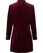 Reitmayer Velvet frock coat (Wine red)