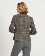 Reitmayer Stand-up collar jacket (Beige/Grey)