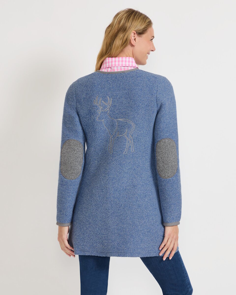 Reitmayer Long cardigan (Jeans blue)