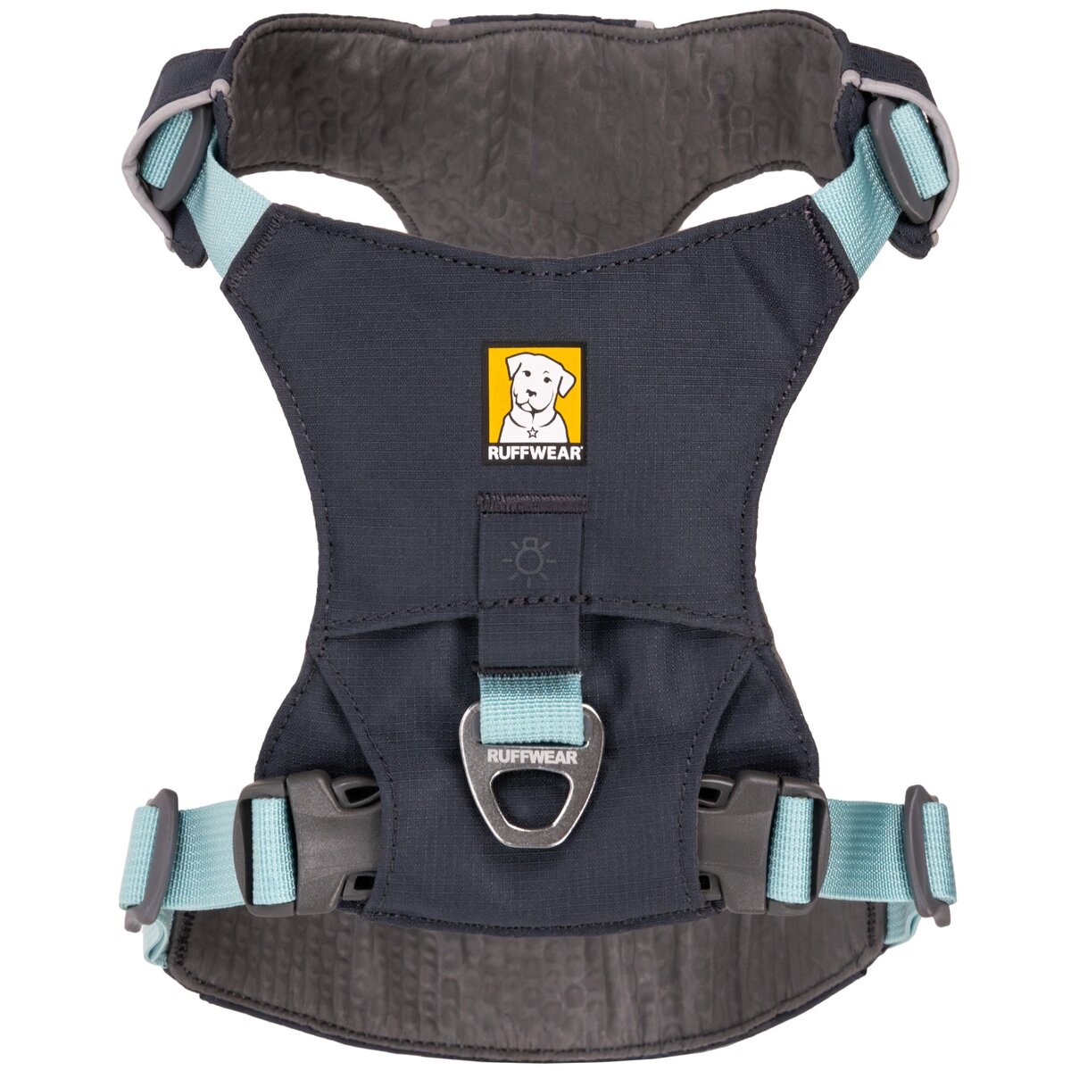 Ruffwear Hi & Light™ Harness dog harness (Size L/XL (chest 81-107 cm) – Basalt Gray)