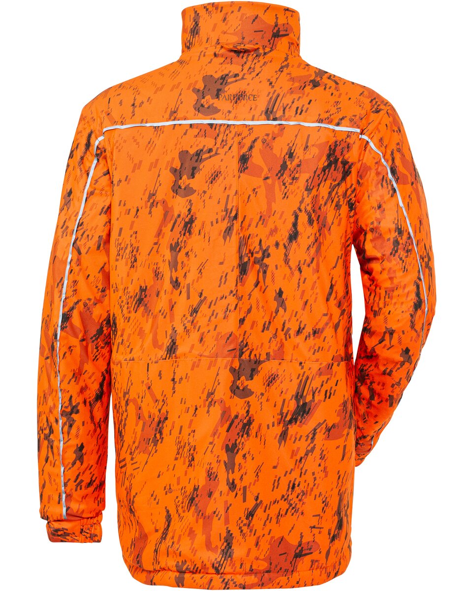 Parforce Sphere reversible winter jacket (Signal orange/brown)