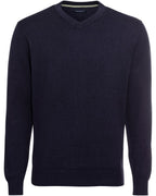 Highmoor Double pack of V-neck sweaters (Green/Navy)