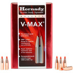 Hornady Bullets .224 3.6g/55grs. V-MAX (Caliber .224 (5.6 mm)) — Pack of 100 pcs