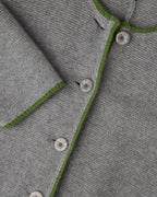 Reitmayer Cardigan with back pleat (Gray)