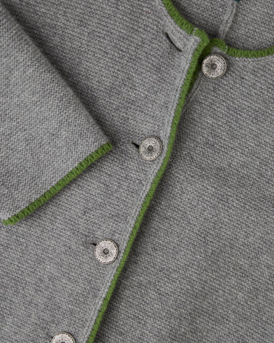 Reitmayer Cardigan with back pleat (Gray)