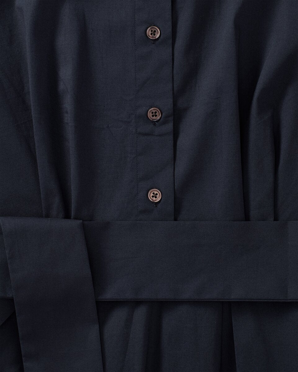 Reitmayer Poplin dress with bow (Marine)
