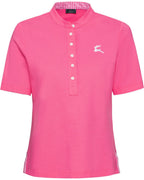 Luis Steindl Piqué shirt with gingham check details (Light Blue)