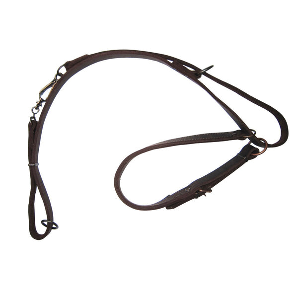 Heim pavada – ar standarta kaklasiksnu (āda, 55 cm, brūna, platums 20 mm)
