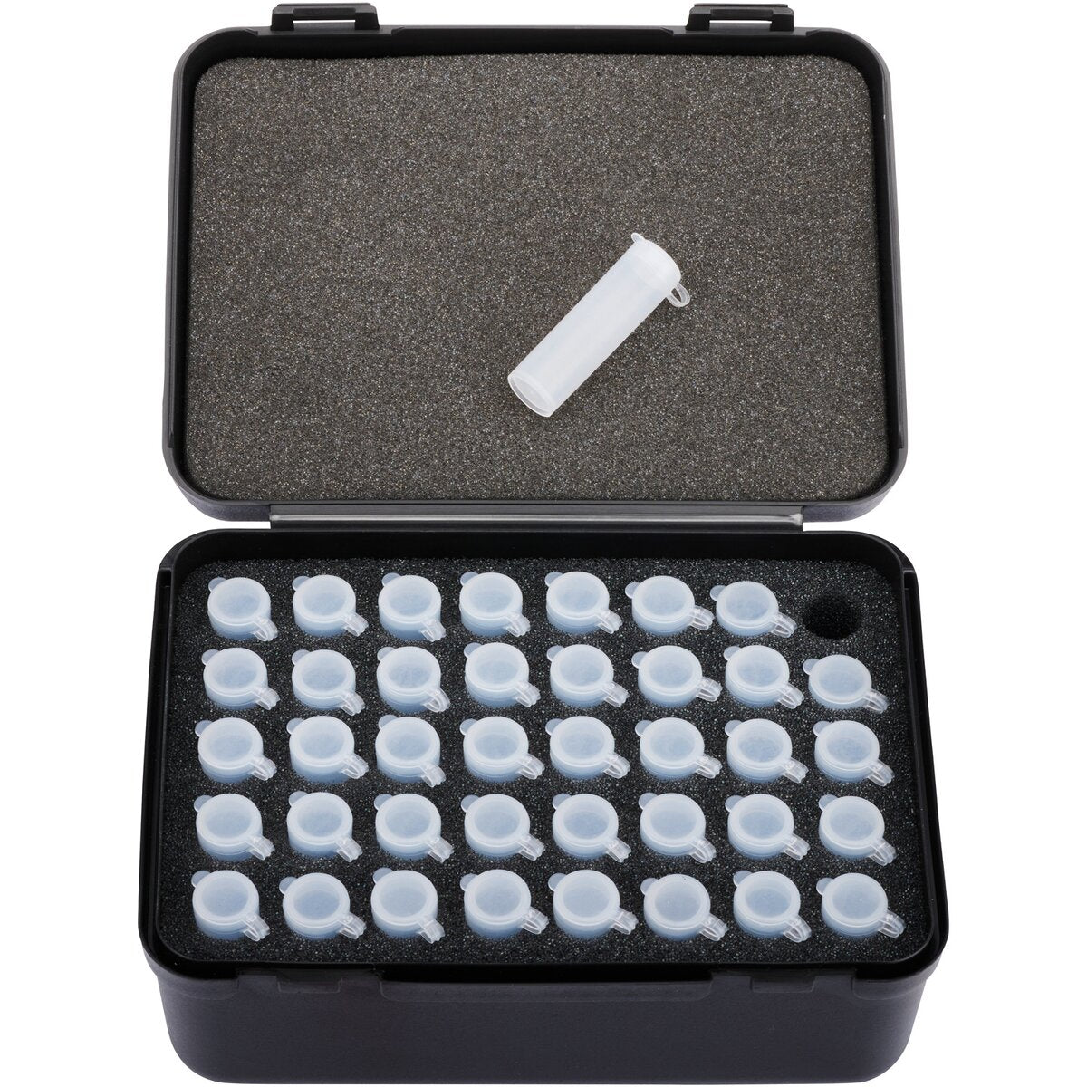 Davide Pedersoli Charging box with 40 plastic tubes