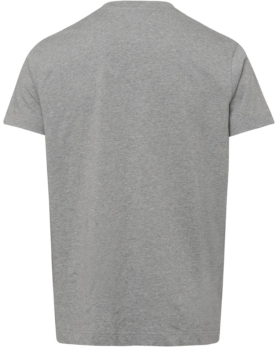 Reitmayer T-shirt with deer print (Gray melange)