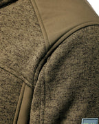 Wald & Forst Knitted fleece jacket larch (Olive)