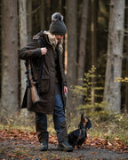 Parforce Ultimate Knitted hat with alpaca wool (Dark brown melange)