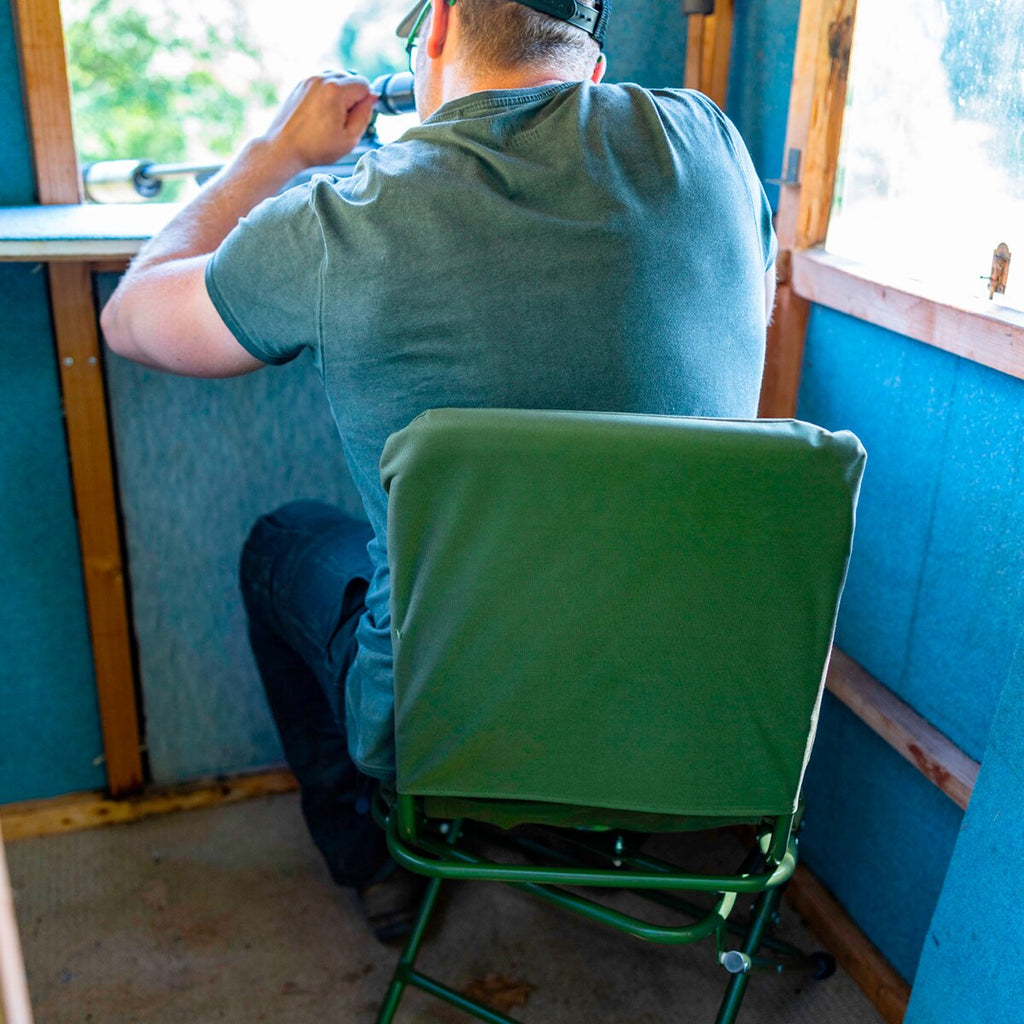 EUROHUNT Seat chair can be rotated 360 degrees (Olive)