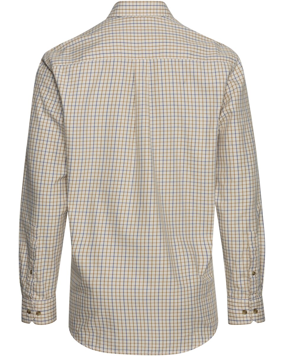 Highmoor Tattersall shirt (Ecru/Blue/Red/Green)