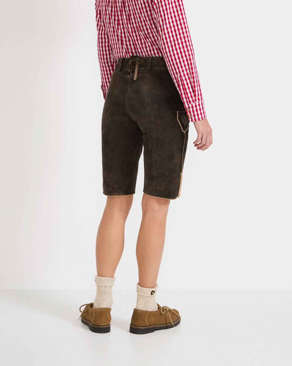 Luis Steindl Traditional leather trousers (Brown/Antique)