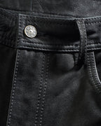 Luis Steindl Buffalo leather pants (Black)