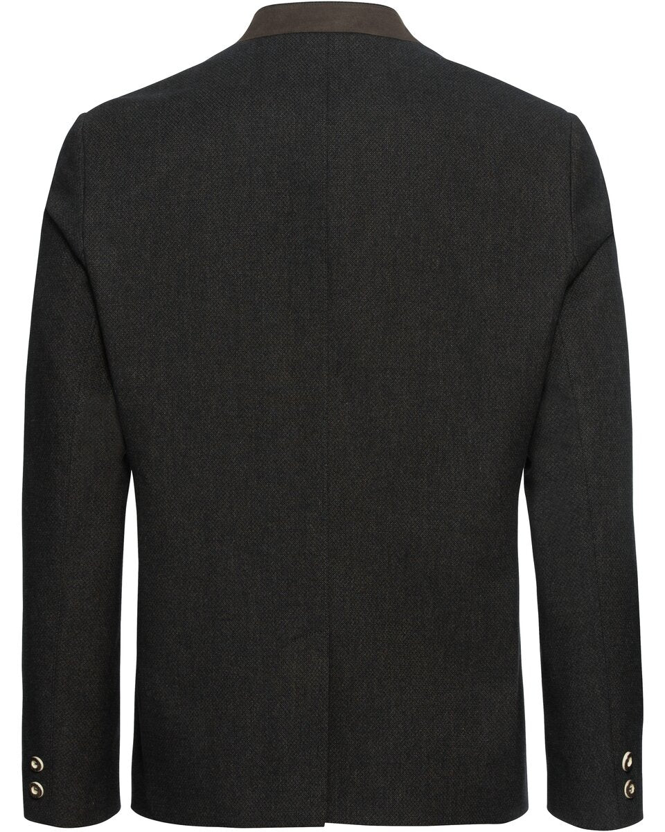 Luis Steindl Cotton jacket with structure (Anthracite)