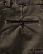 Parforce Prestige Full Bull leather trousers (Olive/brown)