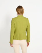 Reitmayer Stand-up collar jacket with contrast (Green)