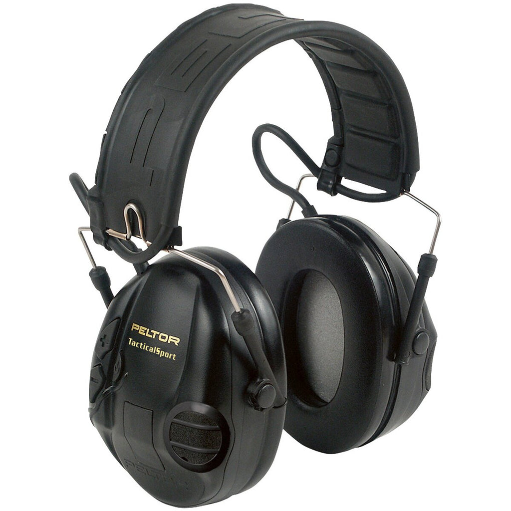 3M Peltor SportTac active hearing protection (Red Black)