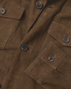Highmoor leather jacket with pockets (Cognac)