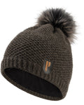 Parforce Ultimate Knitted hat with alpaca wool (Dark brown melange)
