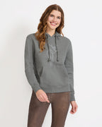 Reitmayer Sweatshirt hoodie with deer print (Gray)