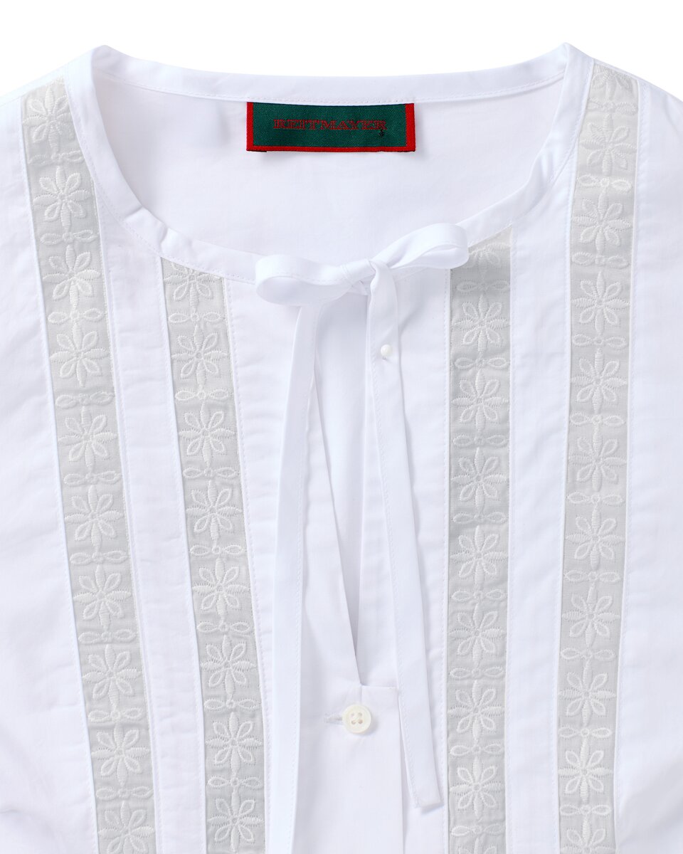 Reitmayer Blouse with lace (White)