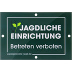 Waidgerechte Jagd Hunting equipment sign – pack of 10
