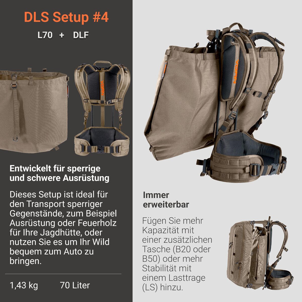 Vorn Load Bag L70