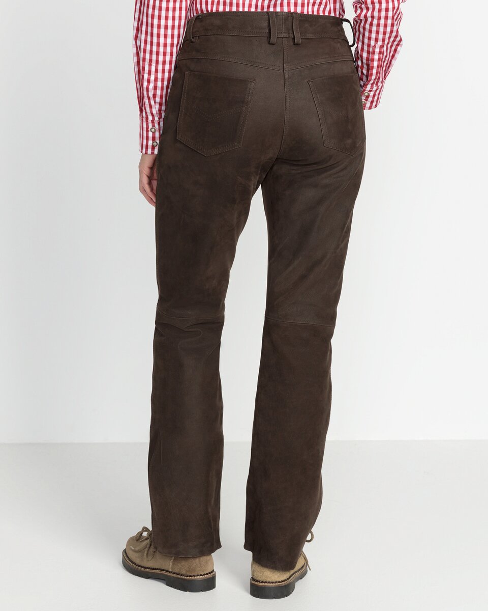 Luis Steindl Buffalo leather pants (Brown)