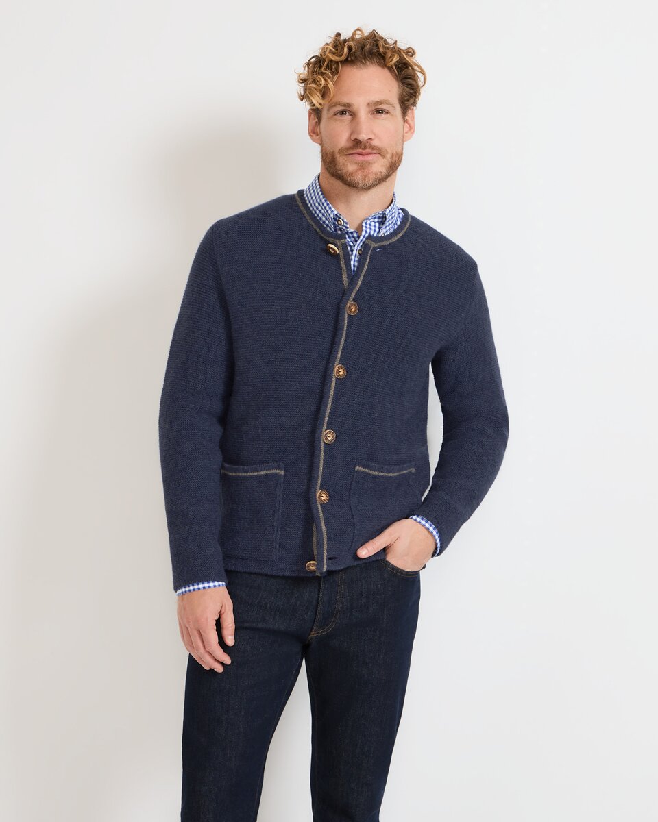 Luis Steindl Left-left cardigan (Marine)