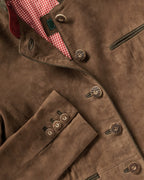 Luis Steindl Leather jacket (Cognac/Green/Red)