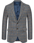 Highmoor Houndstooth jacket (Gray-Blue)