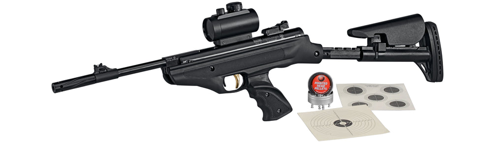 Mercury air Air pistol 25 Super Charger Tactical (25 air pistol with shoulder stock in set.)