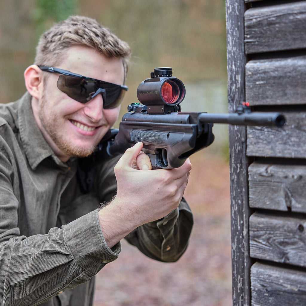 Mercury air Air pistol 25 Super Charger Tactical (25 air pistol with shoulder stock in set.)