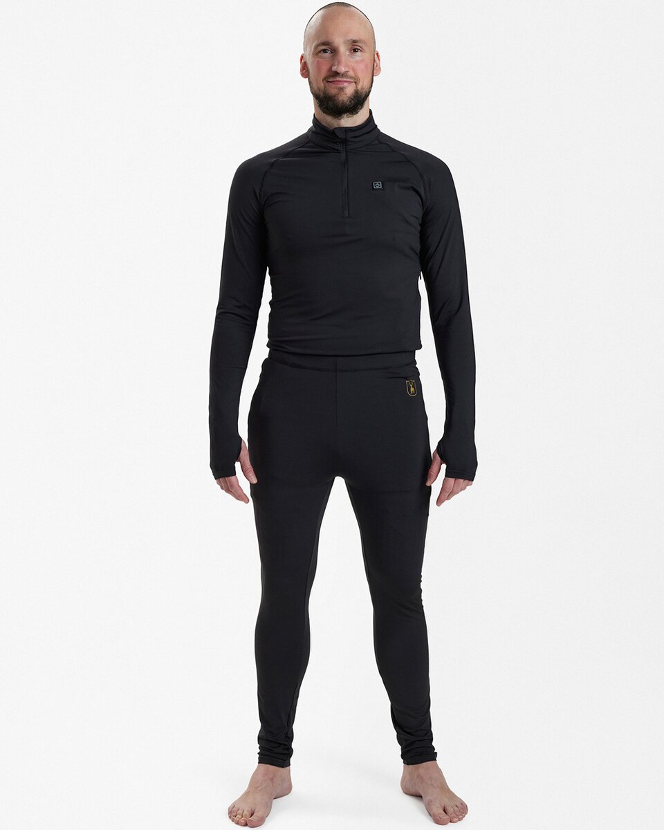 Deerhunter Heat Underwear Long Johns (Black)