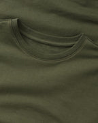 Parforce Women's long-sleeved shirts in a double pack (Olive)