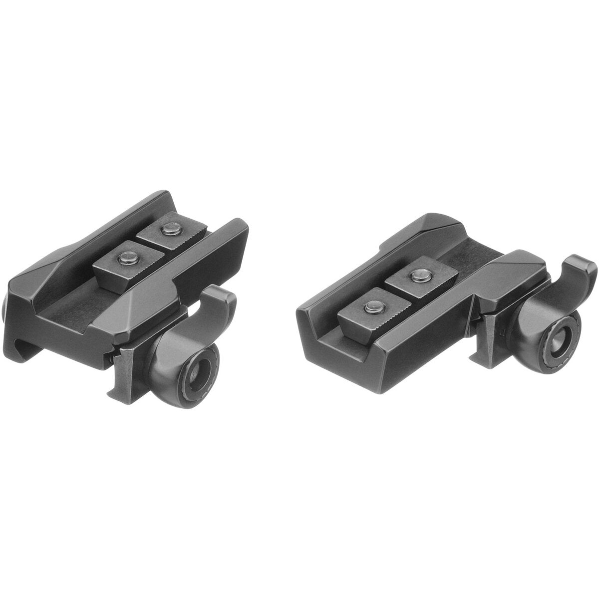 RECKNAGEL PSG tilt-up mount for Picatinny/Weaver profile with polyform lever for 45°/ZEISS-Inner rail