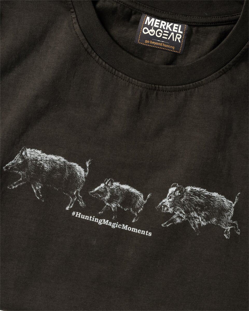 Merkel Gear Driven Hunt T-Shirt (Brown)