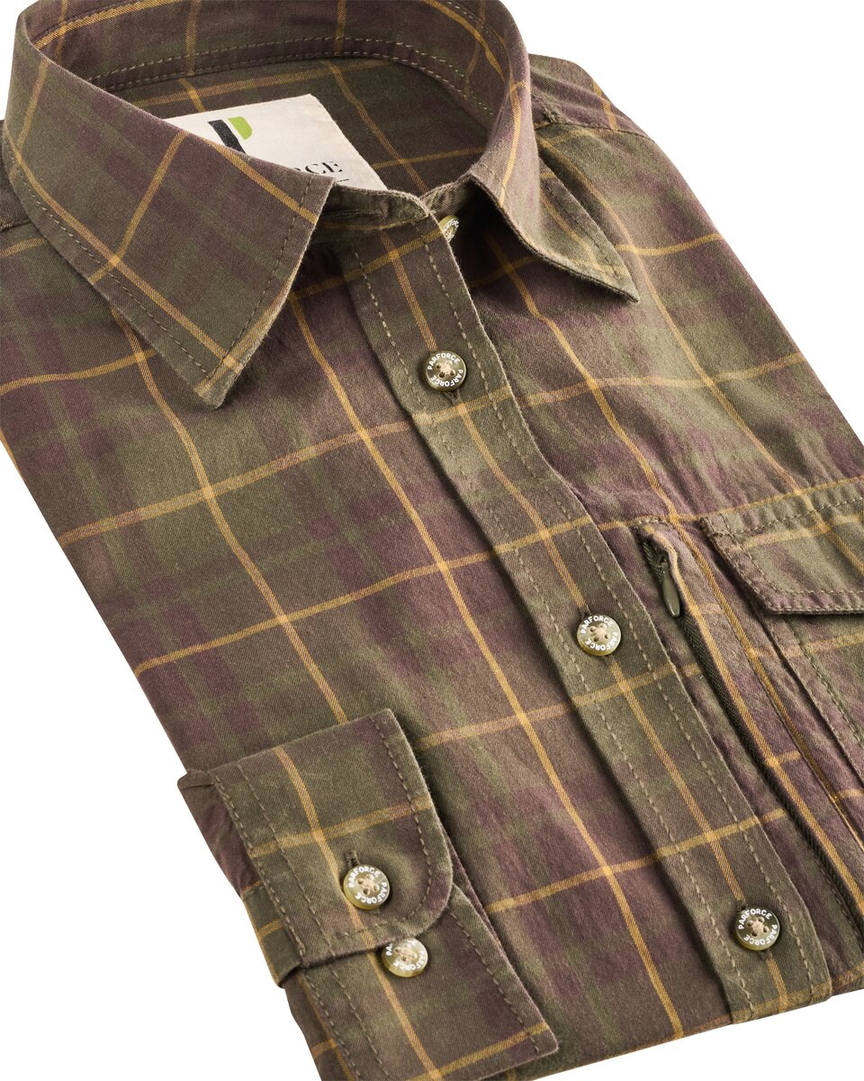 Parforce Women's hunting blouse Nature (Olive/brown)