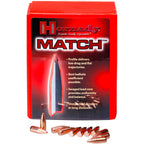 Hornady Bullets .224 3.4g/53grs. HP match (Caliber .224 (5.6 mm)) — Pack of 100 pcs